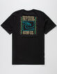 RIP CURL Keyline Mens T-Shirt - BLACK | Tillys