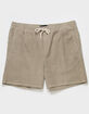 RSQ Mens 6&rsquo;&rsquo; Cord Pull On Shorts image number 1