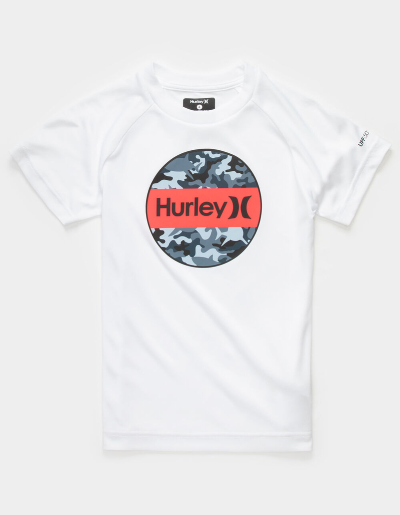 HURLEY Sharkbait Camo Little Boys UPF 50+ T-Shirt (4-7) image number 0