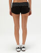 FULL TILT Womens Low Rise Micro Pull On Shorts image number 4