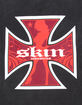 SKIN INDUSTRIES C 4 Red Mens Tee image number 3
