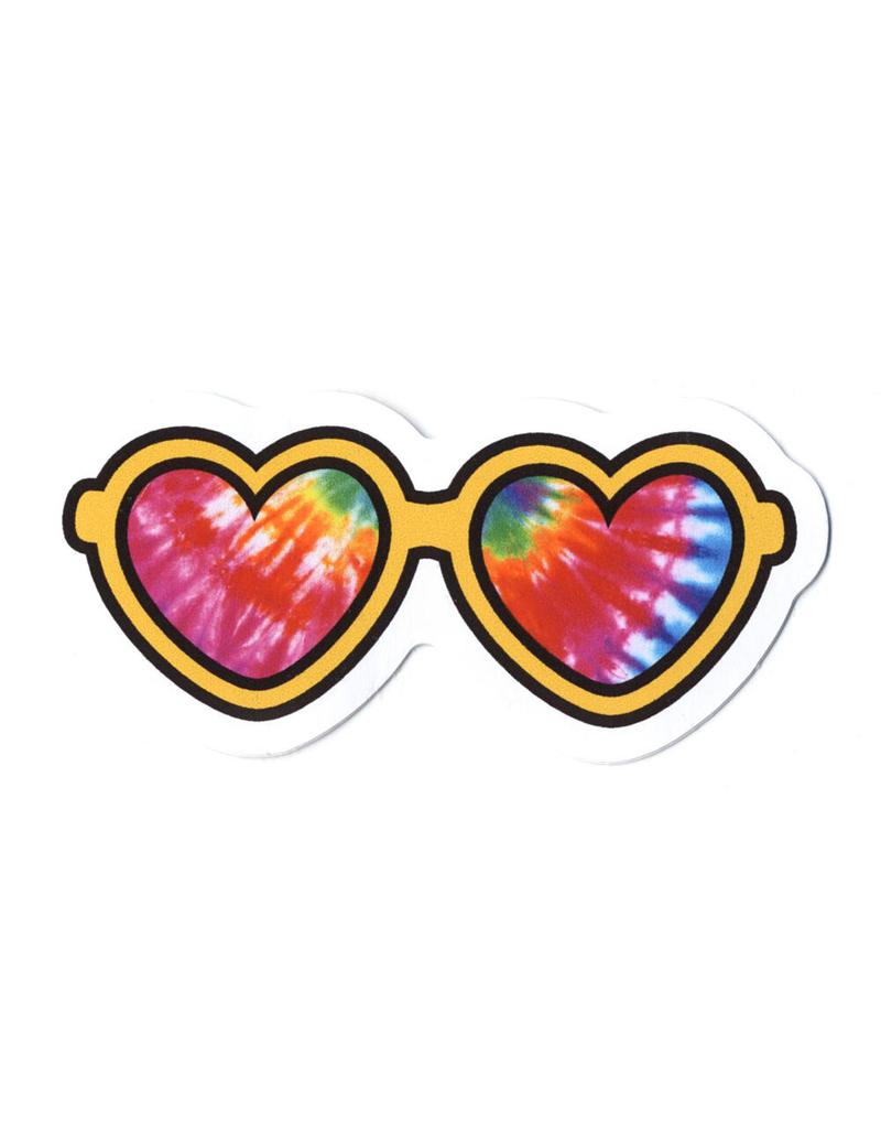 Good Vibes Sunglasses Sticker image number 0