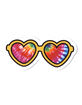 Good Vibes Sunglasses Sticker image number 1