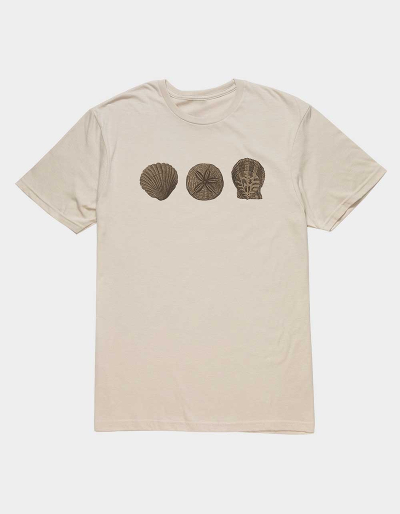 SHELL Beach Seashell Trio Unisex Tee image number 0