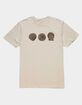 SHELL Beach Seashell Trio Unisex Tee image number 1