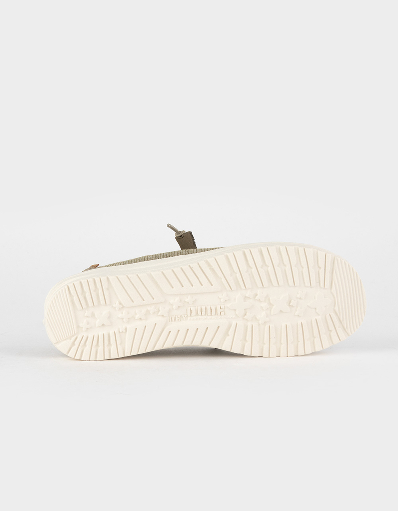 HEY DUDE Wendy Chambray Sage Womens Slip On Shoes image number 2