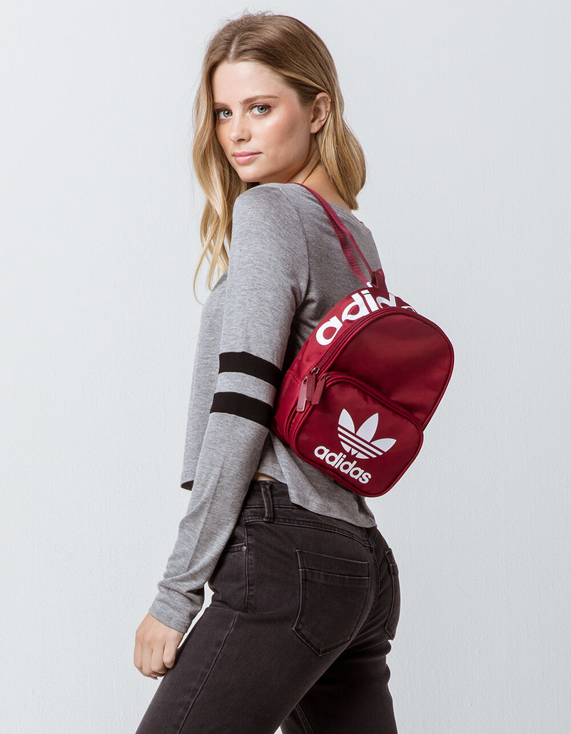 ADIDAS Originals Santiago Burgundy Mini Backpack image number 1