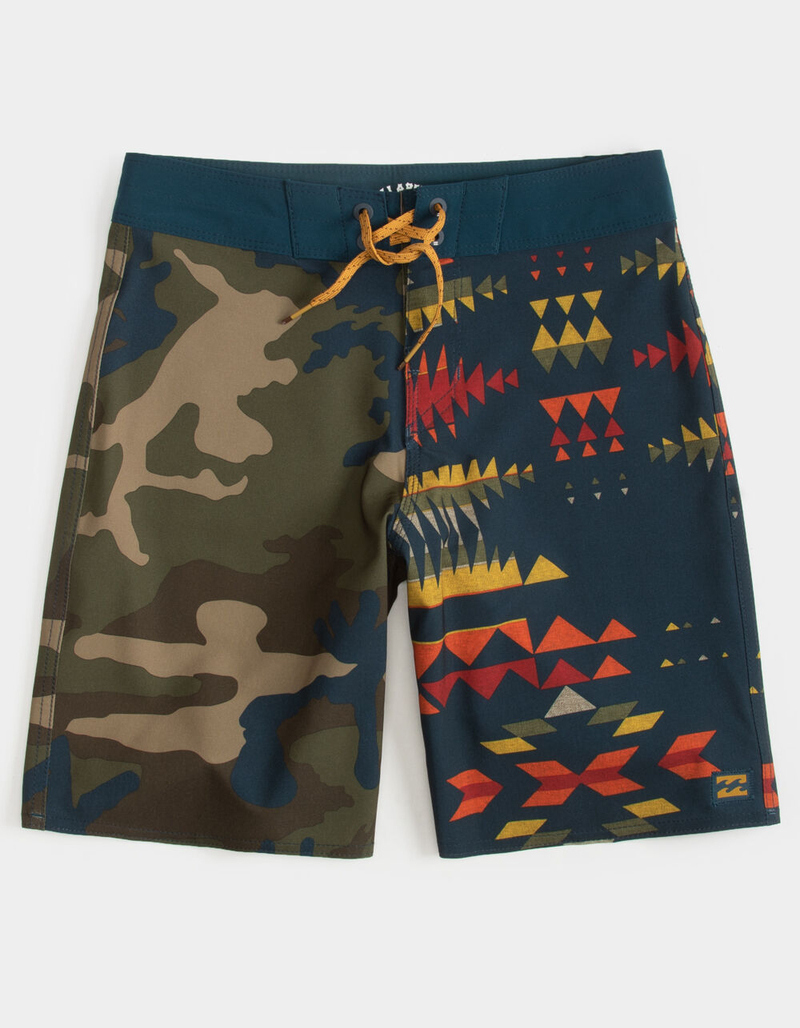 BOYS' BOARDSHORT GLAZE AND GRAZE