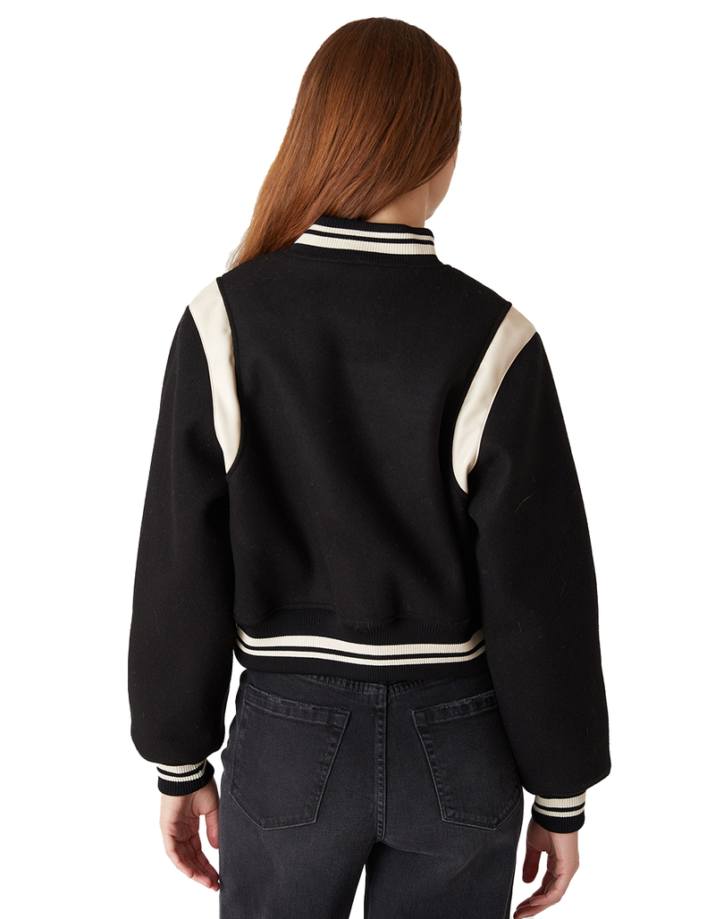 BLANK NYC Game Plan Womens Bomber Jacket image number 2