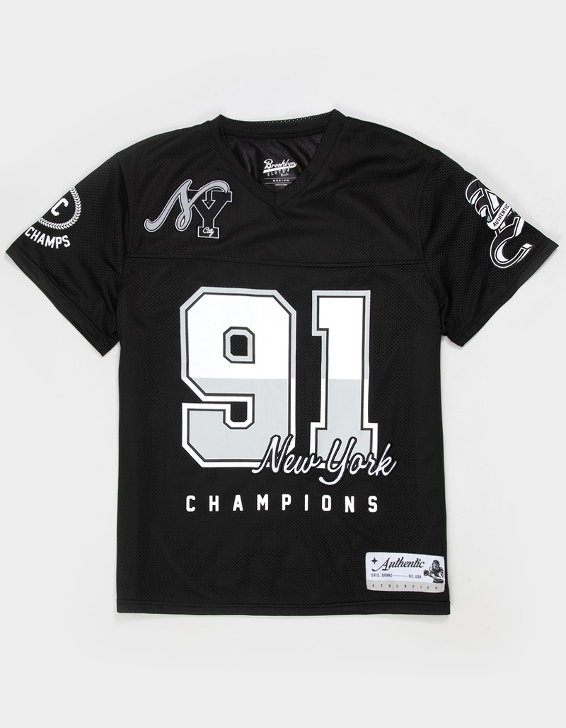 BROOKLYN CLOTH Mens Mesh Football Jersey image number 0