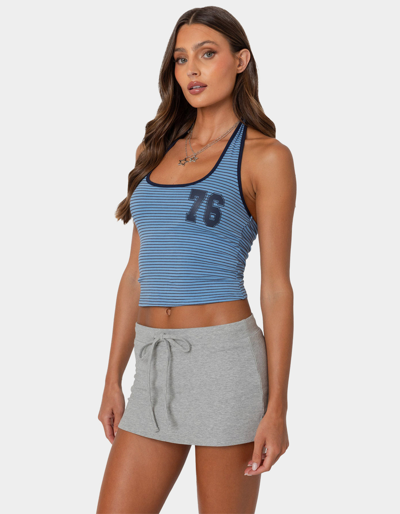 EDIKTED 76 Striped Halter Top image number 2