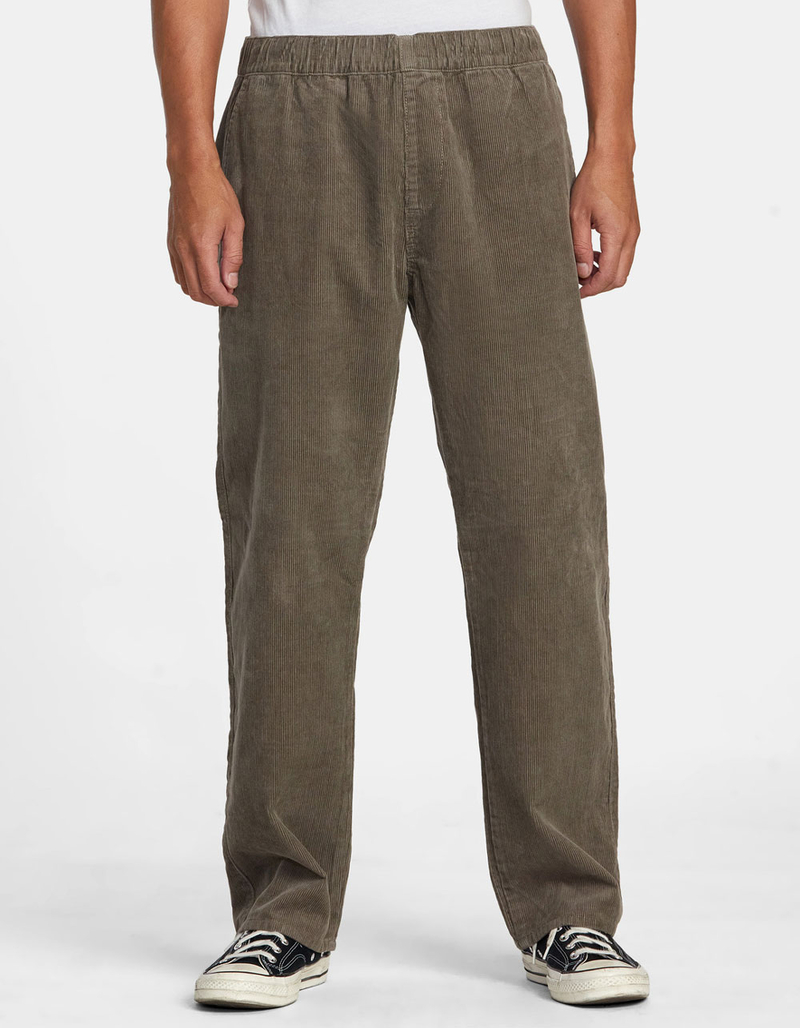 RVCA Americana Mens Elastic Waist Corduroy Pants image number 0