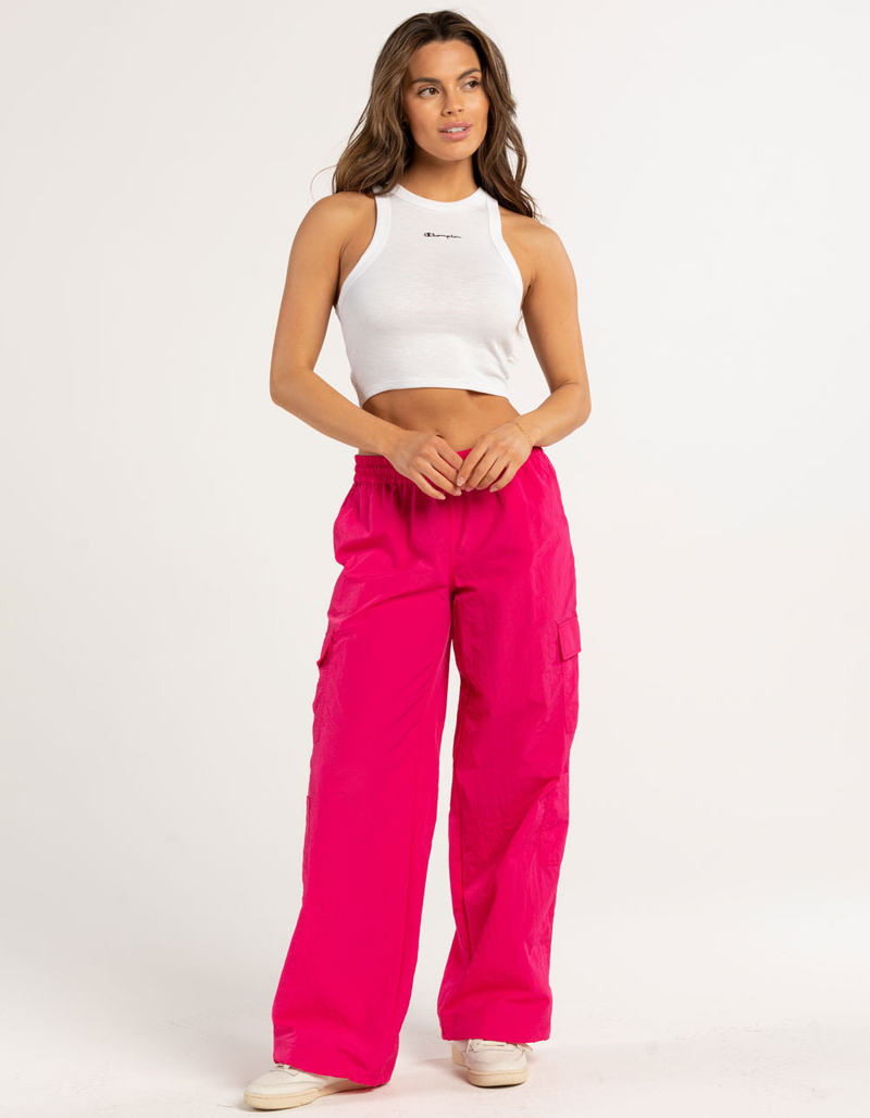 CHAMPION Script Fitted Rib Womens Tank Top image number 3