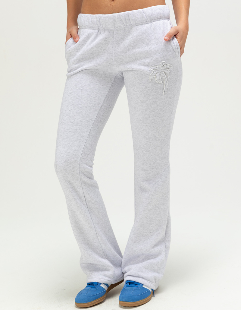 FULL TILT Palm Applique Womens Bootcut Sweatpants image number 1
