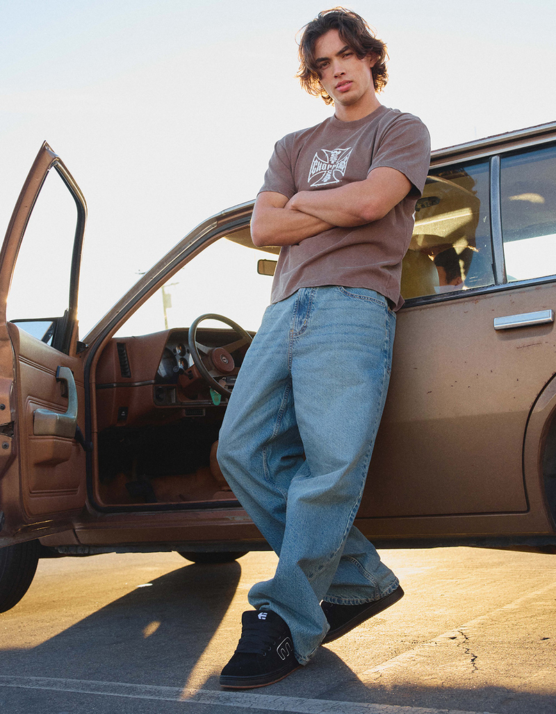 RSQ Mens Extra Baggy Jeans image number 6