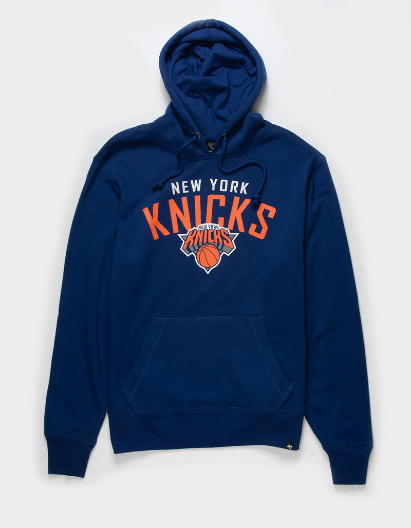 47 BRAND New York Knicks Outrush '47 Headline Hoodie image number 0