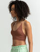 FULL TILT Scoop X-Back Bralette image number 2