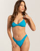 RVCA Solid Cheeky Bikini Bottoms image number 1
