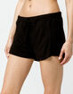 SPLENDID Lounge Black Womens Shorts image number 2