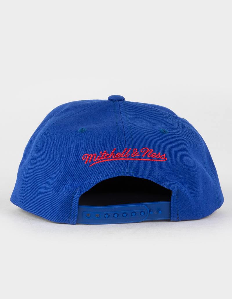 MITCHELL & NESS NBA Team 2 Tone Detroit Pistons Snapback Hat image number 2