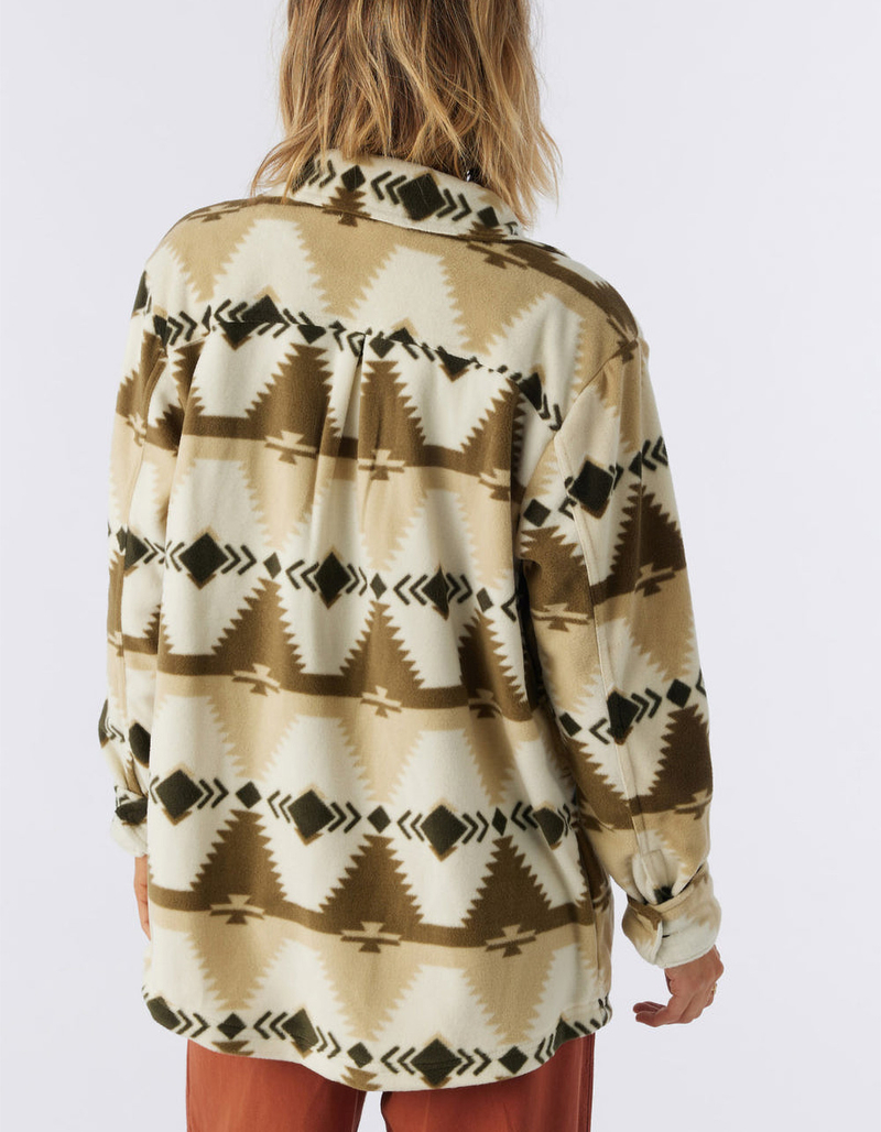 O'NEILL Collins Womens Oversized Superfleece Flannel Jacket image number 2