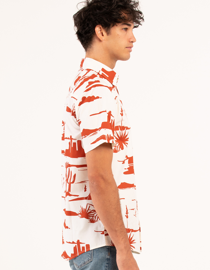 RSQ Western Mens Button Up Shirt image number 1