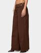 EDIKTED Mixed Grommet Low Rise Wide Leg Jeans image number 2