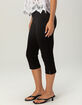 TILLYS Basic Womens Capri Pants image number 4