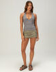 RSQ Womens Cable Sweater Halter Top image number 5