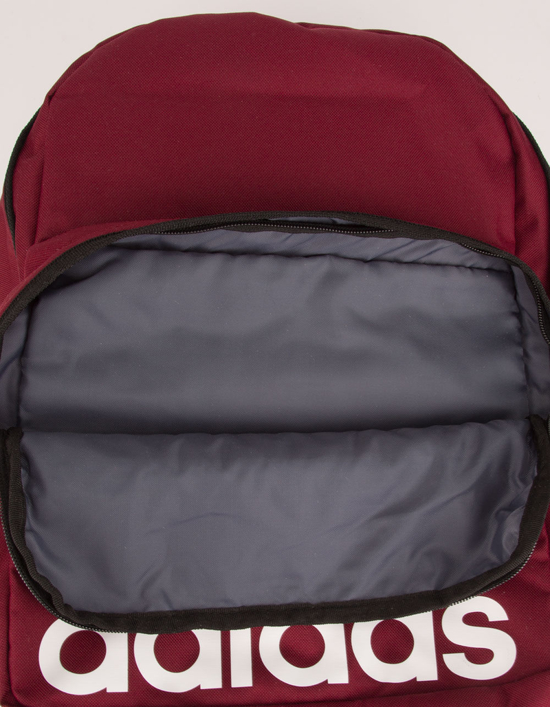 ADIDAS Trefoil Pocket Burgundy Backpack image number 4