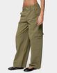 EDIKTED Jadah Low Rise Baggy Cargo Pants image number 2