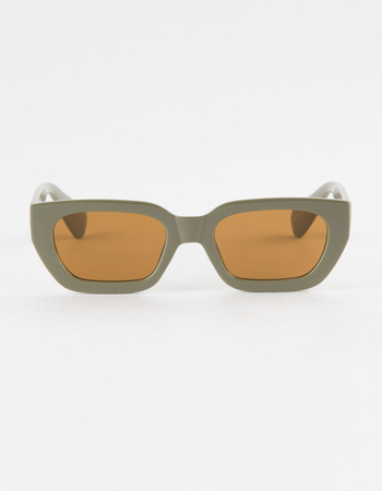 RSQ Betsy Rectangle Sunglasses Alternative Image