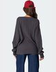 EDIKTED Francine Oversized V-Neck Cardigan image number 4