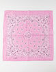 Pink Paisley Bandana image number 2