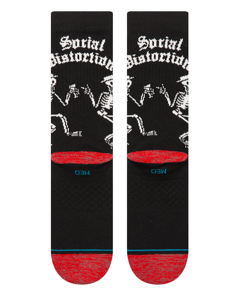 STANCE x Social Distortion Skelly Dancing Crew Socks image number 2