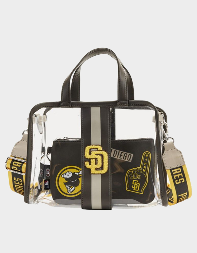 LOUNGEFLY x MLB SD Padres Stadium Crossbody Bag with Pouch image number 0