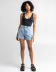FREE PEOPLE Washed Seamless Graphite Bodysuit image number 4