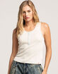 BDG Urban Outfitters Popper Womens Henley Tank Top image number 1