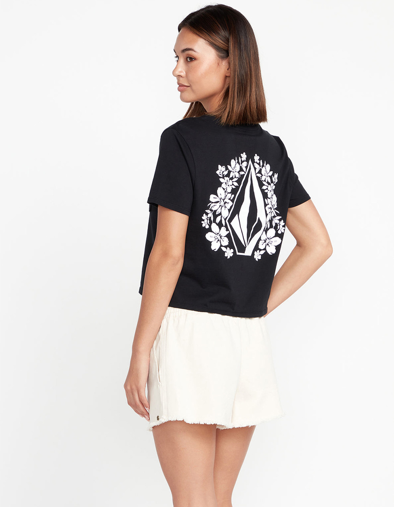 VOLCOM Pocket Dial Womens Crop Pocket Tee image number 2