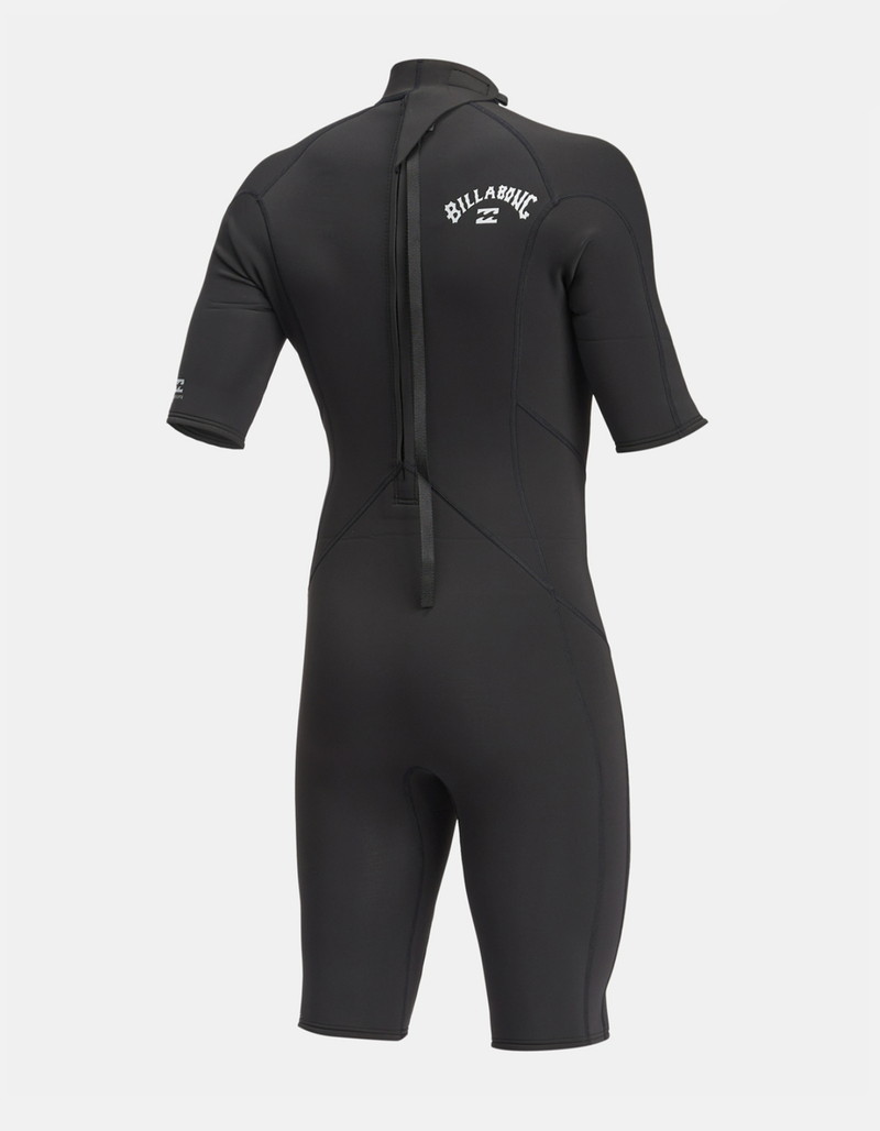 BILLABONG 2/2 Absolute Back Zip Short Sleeve Mens Spring Wetsuit image number 5