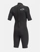 BILLABONG 2/2 Absolute Back Zip Short Sleeve Mens Spring Wetsuit image number 6