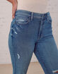 RSQ Vintage Mom Womens Medium Wash Jeans image number 9