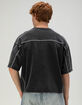 RSQ Mens Seamed Baggy Crop Tee image number 3