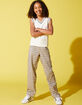 RSQ Girls Plaid Dad Pants image number 1