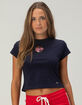 HYPE AND VICE Indiana Fever Womens Baby Tee image number 1