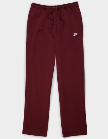 NIKE Club Mens Open Hem Fleece Pants NIKE Club Mens Open Hem Fleece Pants Primary Image