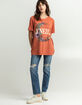 O'NEILL Womens Oversized Tee image number 4