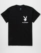 PLAYBOY Embroidered Bunny Mens Tee image number 1