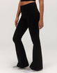 TILLYS Fold Over Flare Womens Leggings image number 3