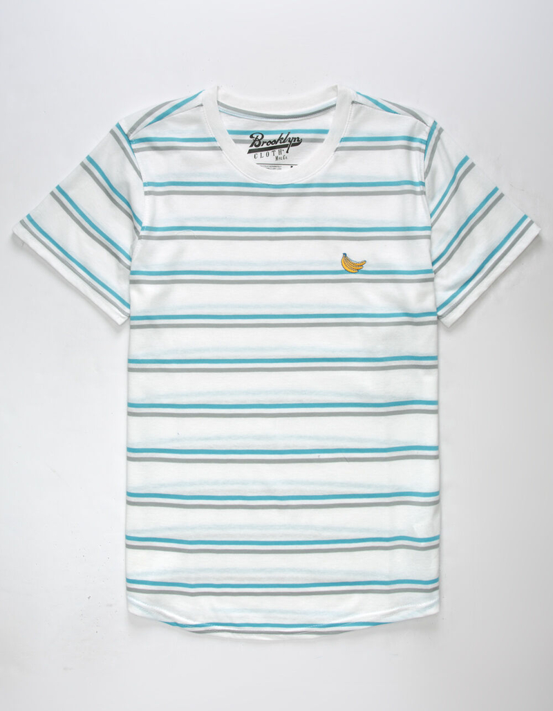 BROOKLYN CLOTH Banana Stripe Boys T-Shirt image number 0